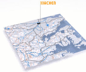 3d view of Xiachen