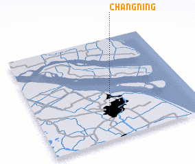 3d view of Changning