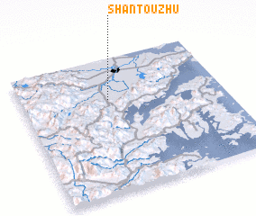 3d view of Shantouzhu