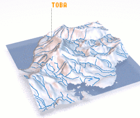 3d view of Toba