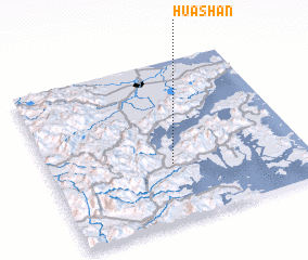3d view of Huashan
