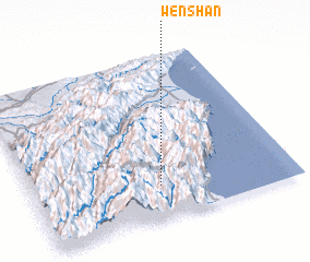 3d view of Wen-shan