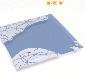 3d view of Dianshan