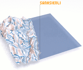 3d view of San-hsien-li