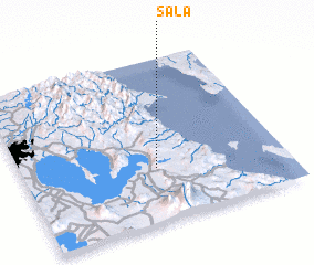 3d view of Sala