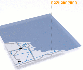 3d view of Bazhangzhen