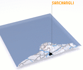 3d view of San-chang-li