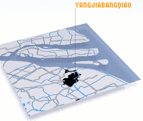 3d view of Yangjiabangqiao