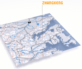 3d view of Zhangkeng