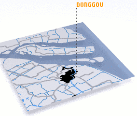 3d view of Donggou