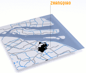 3d view of Zhangqiao