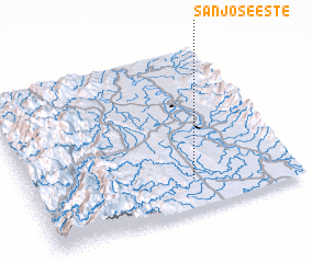 3d view of San Jose Este