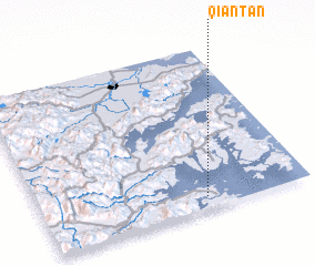 3d view of Qiantan