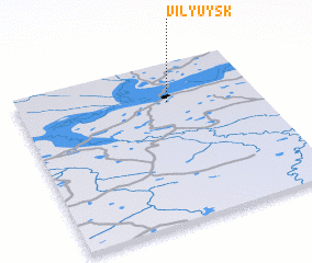 3d view of Vilyuysk