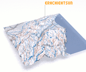 3d view of Erh-chieh-ts\