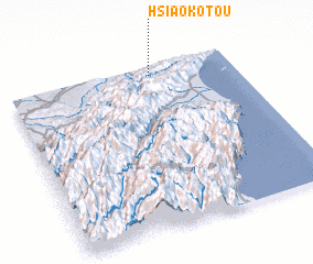 3d view of Hsiao-ko-t\