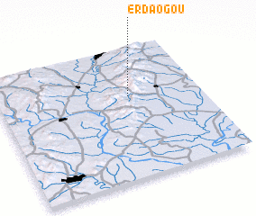 3d view of Erdaogou