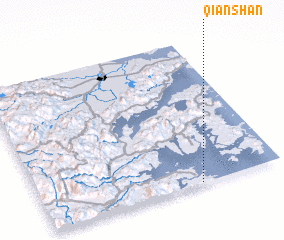 3d view of Qianshan