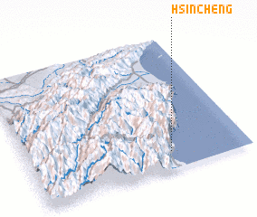 3d view of Hsin-ch\