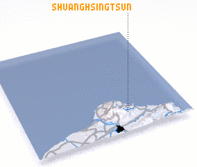 3d view of Shuang-hsing-ts\