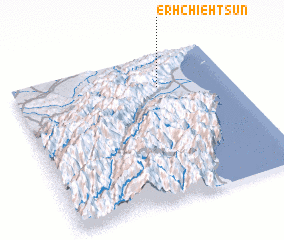 3d view of Erh-chieh-ts\