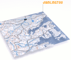 3d view of Jianlingtou
