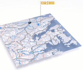 3d view of Xiashui