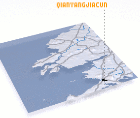 3d view of Qianyangjiacun