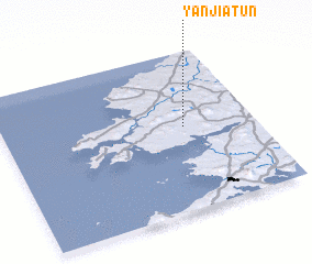 3d view of Yanjiatun