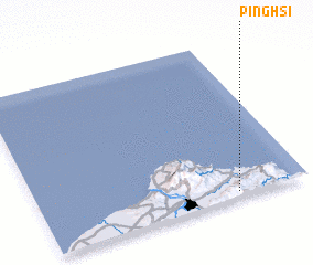 3d view of P\