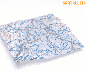 3d view of Santa Lucia