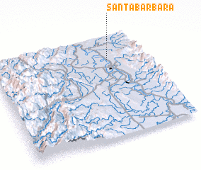 3d view of Santa Barbara