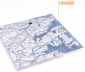 3d view of Lingnan