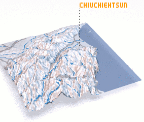 3d view of Chiu-chieh-ts\