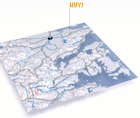 3d view of Wuyi