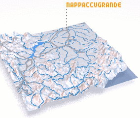 3d view of Nappaccu Grande