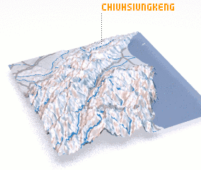 3d view of Chiu-hsiung-k\