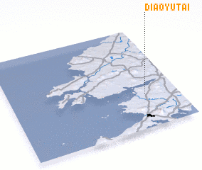 3d view of Diaoyutai