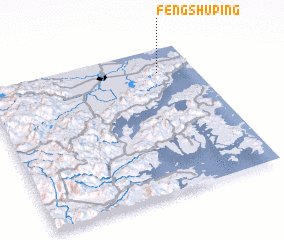 3d view of Fengshuping