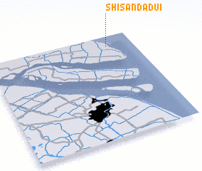 3d view of Shisandadui