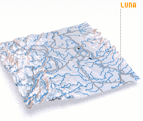 3d view of Luna