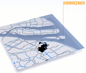 3d view of Xinminzhen