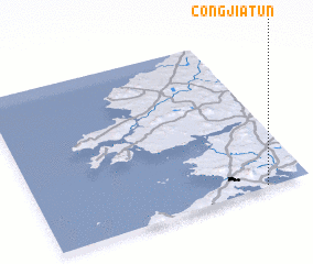 3d view of Congjiatun