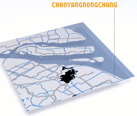 3d view of Chaoyangnongchang