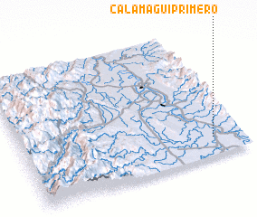 3d view of Calamagui-Primero