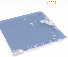 3d view of Lanas