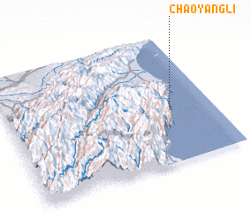 3d view of Chao-yang-li