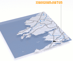 3d view of Xiaoguanjiatun