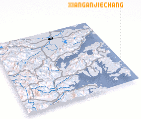 3d view of Xianganjiechang