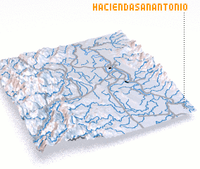 3d view of Hacienda San Antonio